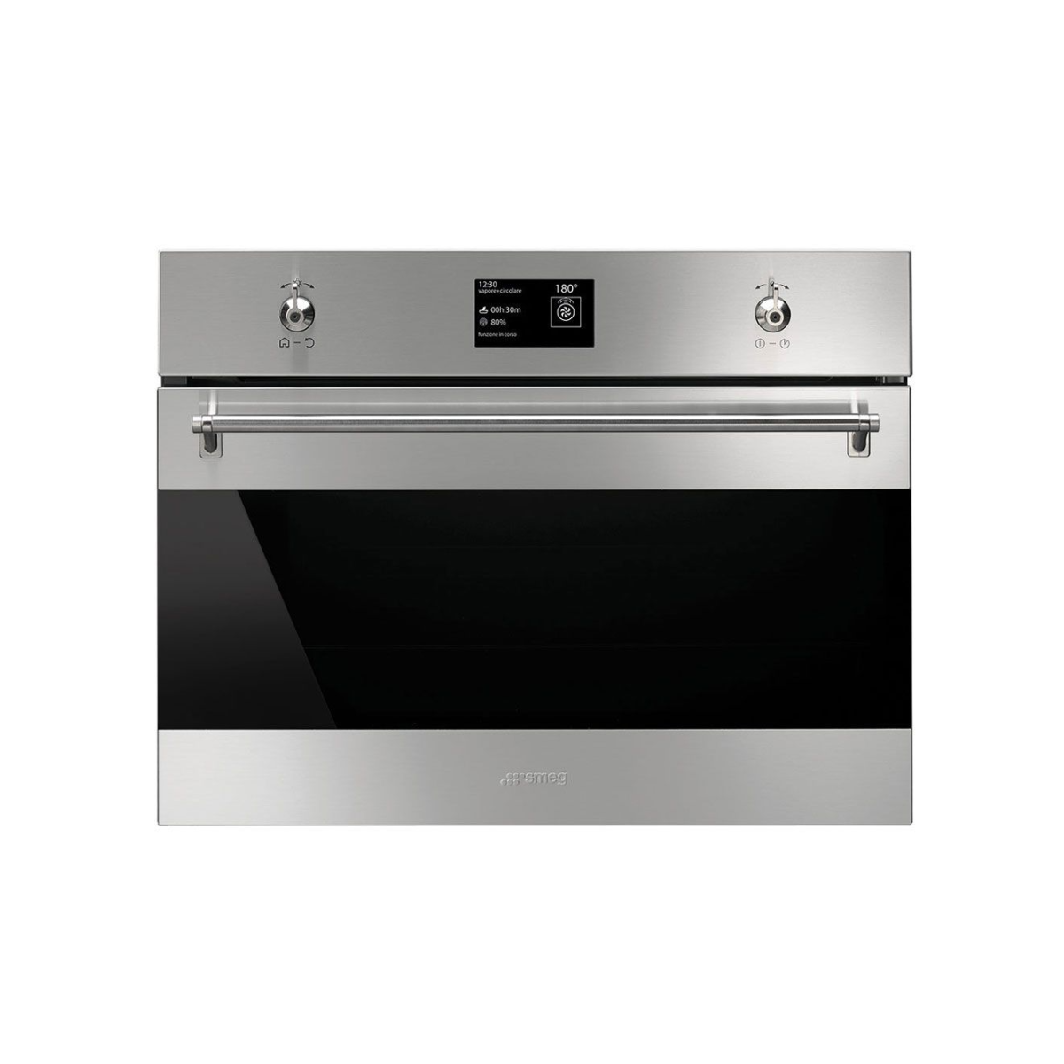 Smeg SF4395VCX1 41公升 45厘米 嵌入式蒸焗爐 Smeg SF4395VCX1 41公升 45厘米 嵌入式蒸焗爐